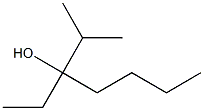 2-methyl-3-ethyl-3-heptanol Struktur