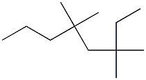 3,3,5,5-tetramethyloctane Struktur