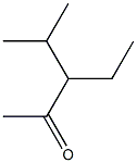 3-ethyl-4-methyl-2-pentanone Struktur