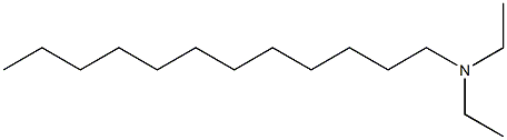 diethyldodecylamine Struktur