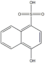 4 - HYDROXY NAPHTHALENE SULPHONIC ACID Struktur