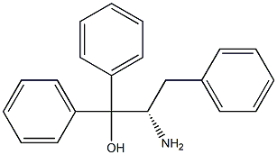 (2S)-2-AMINO-1,1,3-TRIPHENYLPROPAN-1-OL Struktur