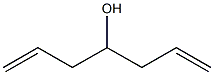 1,6-HEPTANDIENE-4-OL Struktur