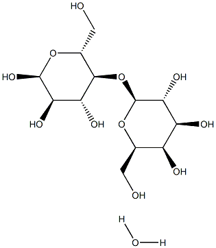 BETA-D-LACTOSE MONOHYDRATE , & ANHYDROUS Struktur