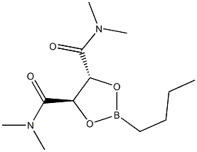 1,3,2-DIOXABOROLANE-4,5-DICARBOXAMIDE, 2-BUTYL-N,N,N,N-TETRAMETHYL-(4R,5R) Struktur