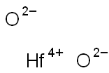 HAFNIUM(IV) OXIDE, LUMP Struktur