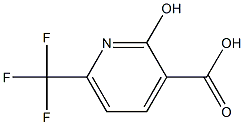 6-(TRIFLUOROMETHYL)-2-HYDROXYPYRIDINE-3-CARBOXYLIC ACID Struktur