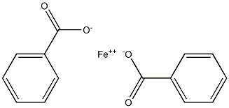 iron(II) benzoate Struktur