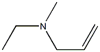 methylethylallylamine Struktur