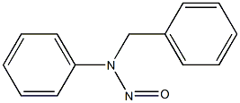 N-nitroso-N-phenylbenzyl-amine Struktur