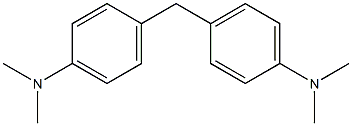 p,p'-methylenebis(N,N-dimethylaniline) Struktur