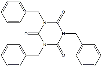 tribenzyl isocyanurate Struktur