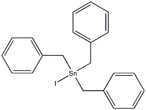 tribenzyltin iodide Struktur