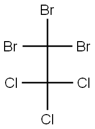 trichlorotribromoethane Struktur