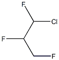 1-Chloro-1,2,3-trifluoropropane Struktur