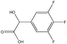 3,4,5-TRIFLUOROMANDELIC ACID Struktur