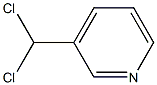 3-Dichloromethylpyridine Struktur