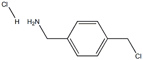 4-CHLOROMETHYLBENZYLAMINE Hydrochloride Struktur