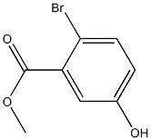 METHYL 2-BROMO-5-HYDROXYBENZOATE Struktur