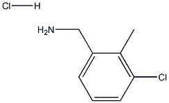 3-CHLORO-2-METHYLBENZYLAMINE Hydrochloride Struktur