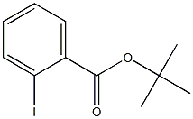 2-iodobenzoic acid, tert-butyl ester Struktur