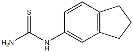 N-2,3-DIHYDRO-1H-INDEN-5-YLTHIOUREA Struktur