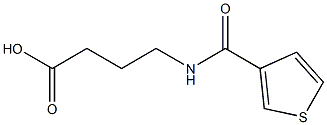 4-[(THIEN-3-YLCARBONYL)AMINO]BUTANOIC ACID Struktur