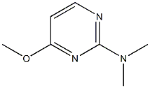 4-METHOXY-N,N-DIMETHYLPYRIMIDIN-2-AMINE Struktur