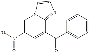 (6-NITROIMIDAZO[1,2-A]PYRIDIN-8-YL)(PHENYL)METHANONE Struktur