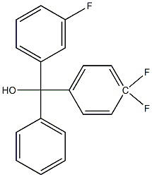 3,4'',4''-TRIFLUOROTRITYL ALCOHOL 95% Struktur