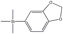 1-(TRIMETHYLSILYL)-3,4-(METHYLENEDIOXY)BENZENE 96% Struktur