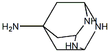 2,4,9-TRIAZATRICYCLO[3.3.1.1~3,7~]DECAN-7-AMINE Struktur