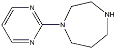 1-(2-PYRIMIDYL)HOMOPIPERAZINE Struktur