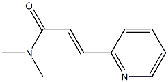 3-DIMETHYLAMINO-1-PYRIDIN-2-YL-PROPENONE Struktur