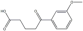 5-(3-METHOXYPHENYL)-5-OXOVALERIC ACID 95% Struktur