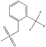 2-TRIFLUOROMETHYLBENZYLMETHYLSULFONE 97% Struktur