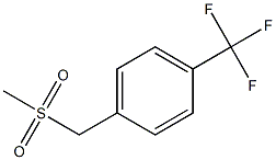 4-TRIFLUOROMETHYLBENZYLMETHYLSULFONE 97% Struktur