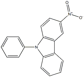 3-NITRO-9-PHENYL-9H-CARBAZOLE Struktur