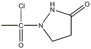 1-CHLOROACETYL-3-PYRAZOLIDINONE 99% Struktur