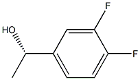 (1S)-1-(3,4-DIFLUOROPHENYL)ETHANOL Struktur