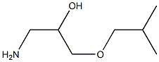 1-Amino-3-isobutoxy-propan-2-ol Struktur