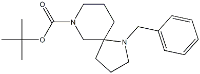 1-Benzyl-7-Boc-1,7-diaza-spiro[4.5]decane Struktur