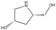 CIS-4-HYDROXY-L-PROLINOL Struktur