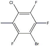 2-Chloro-5-bromotrifluorotoluene Struktur