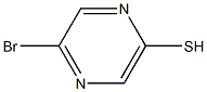 2-BROMO-5-MERCAPTOPYRAZINE Struktur