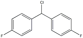 DI(4-FLUORO-PHENYL)-CHLOROMETHANE Struktur