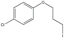 1-(4-CHLOROPHENOXY)-3-IODOPROPANE 33% SOLUTION IN TOLUENE Struktur