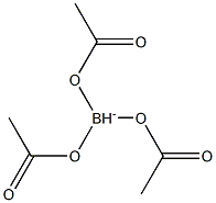 TRIACETOXYBOROHYDRIDE Struktur