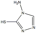 4-AMINO-1,2,4-TRIAZOLE-3-THIOL Struktur