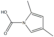 2,4-DIMETHYLPYRROLE CARBOXYLIC ACID Struktur